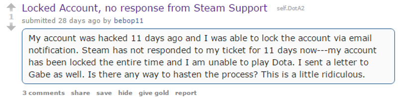 Illustration for article titled Steam Customer Service Is Still Terrible